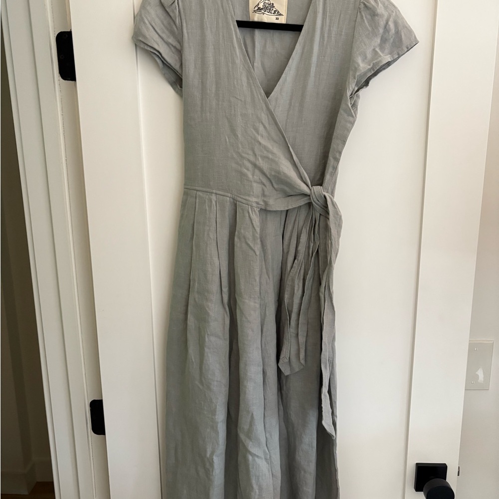 Wrap Linen Romper
